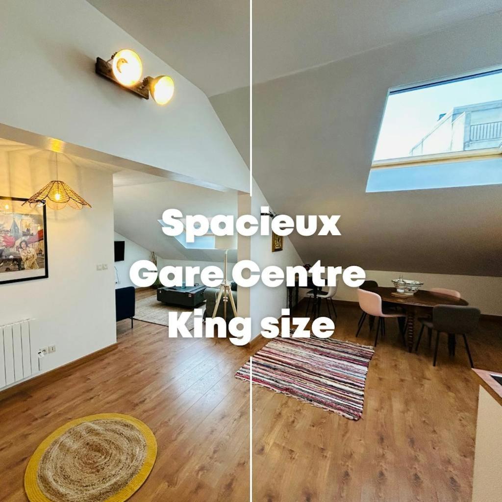 Le Spacieux Couturier - Calme - Gare Centre Apartment *